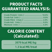 13.4 0Z Cat Grass Treats Salmon Oil Natural Salmon Flavor Kitten Healthy Cat Treats Training Biscuits Snacks Fish Oil Omega 3 Supplements for Cats