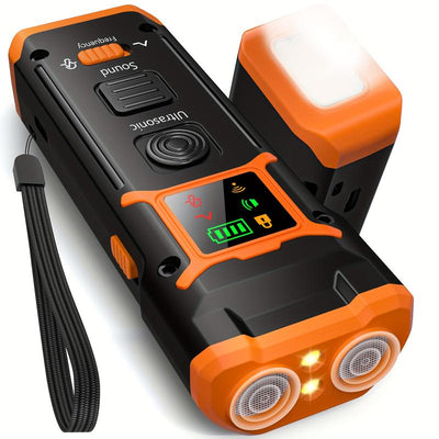 2025 Release Dog Bark Deterrent Device Long-Range Ultrasonic Anti-Barking Device with Rechargeable Battery, Dog Barking Stopping, Portable