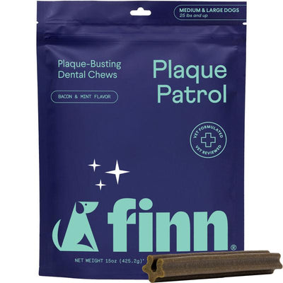 FINN Plaque Patrol Dental Chews for Dogs