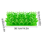 Meadow Design Pet Slow Feeding Mat Creative Grass Design Licking Mat Cat and Dog Eating Non-Slip Slow Feeding Mat