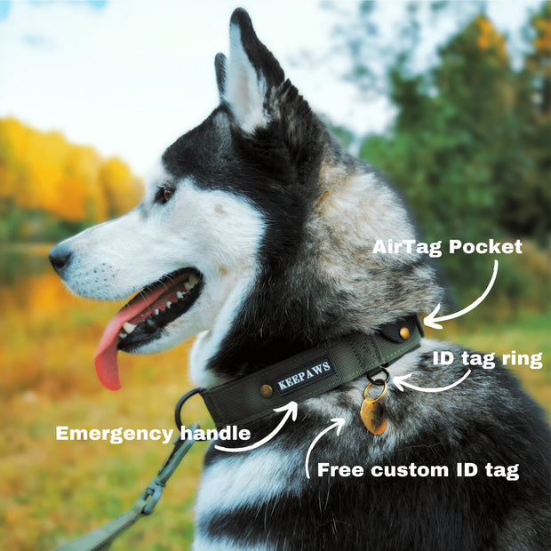 ™ Tactical Airtag Collar
