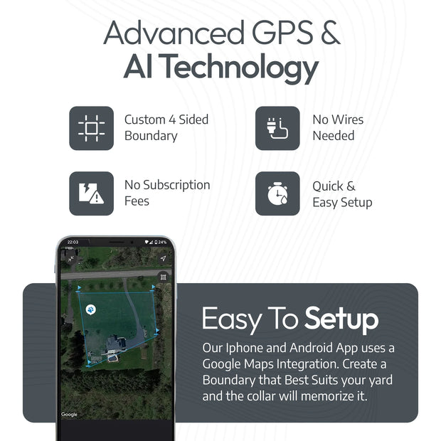 Pawtronic Pro Series - Wireless GPS Dog Fence