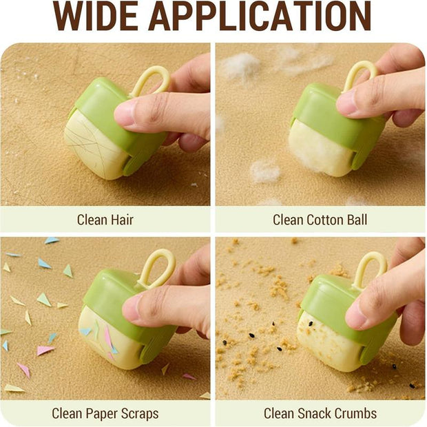 Lint Rollers for Pet Hair,Washable Sticky Roller Reusable Lint Remover Portable Pet Hair Remover for Clothes,Travel Household (Beige)